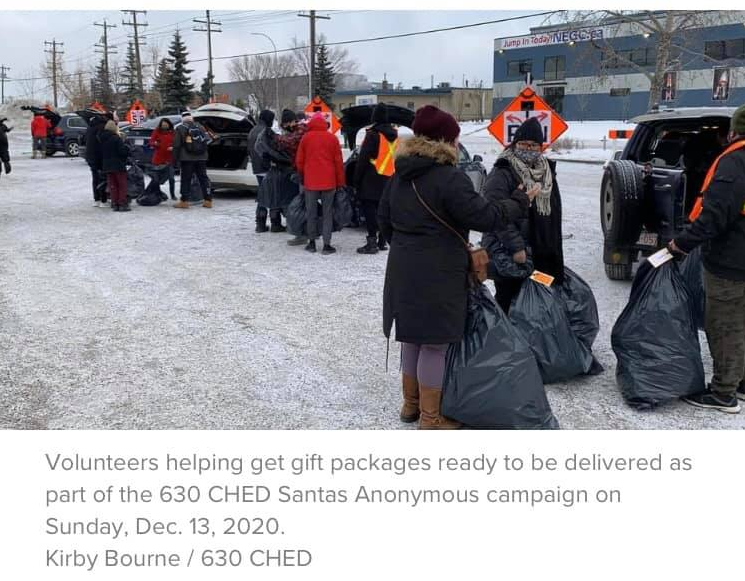 Santa’s Anonymous Gift Delivery | Electric Vehicle Association of Alberta